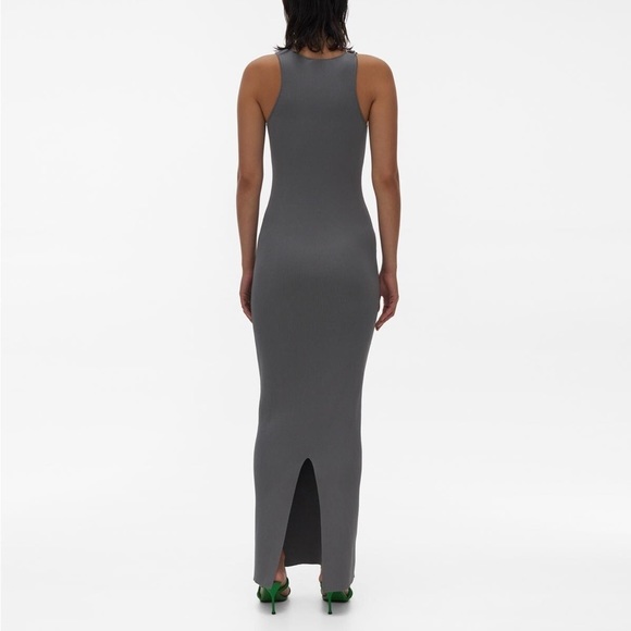 Helmut Lang Ring Tank Ribbed Maxi Dress - Picture 2 of 8